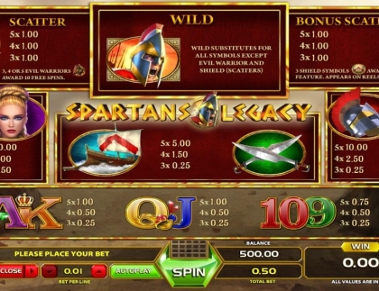 Sparta's Legacy Slots