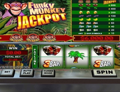 Funky Monkey Jackpot Slot