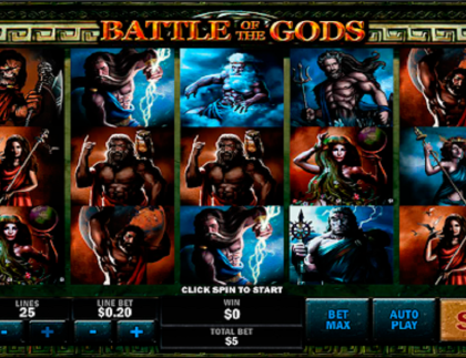 Battle Of The Gods Slot Machine