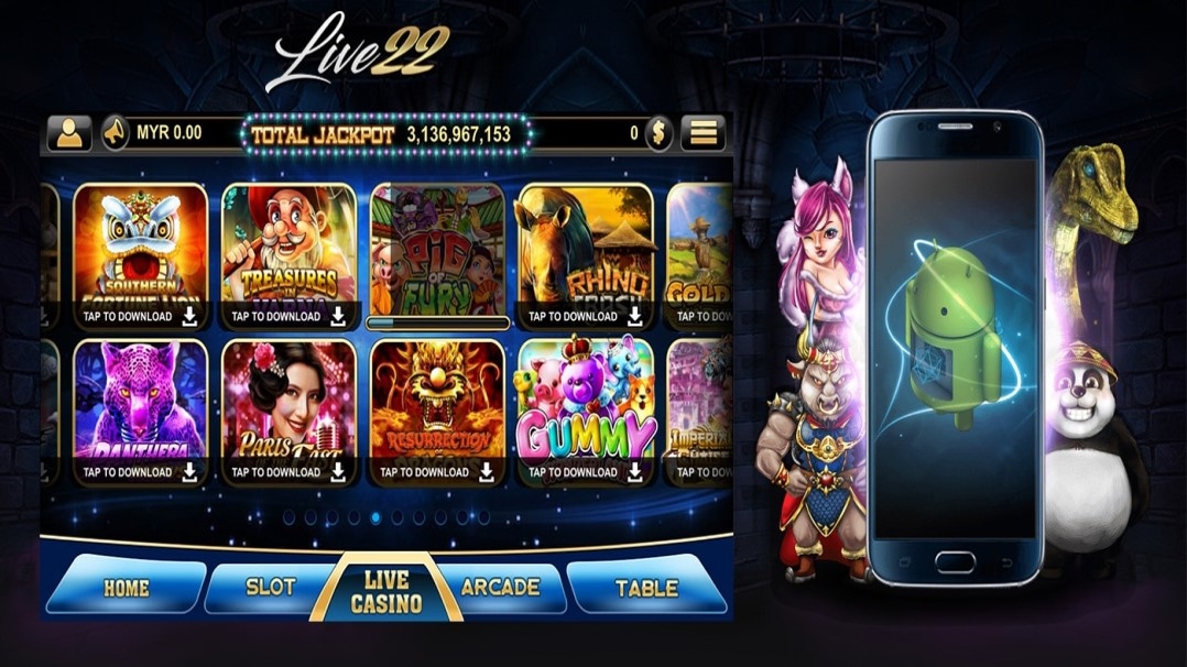 Live22 Is Currently Associated With Real Casino Online Malaysia